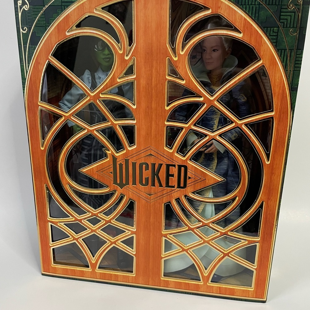 Original Issue Wicked Recalled Elphaba Madame Morrible Doll Set New